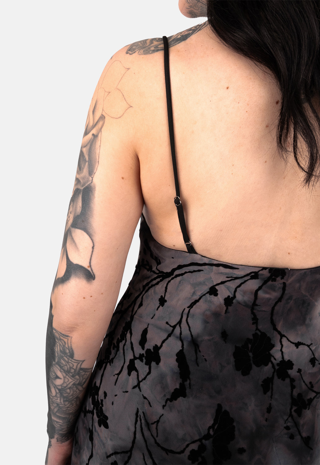 Ambrosia Flocked Maxi Dress