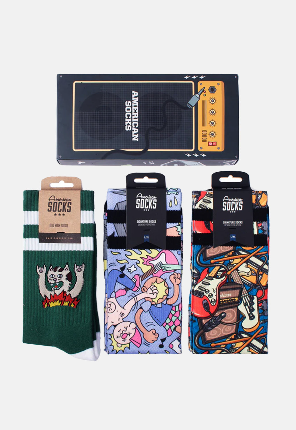 Amp Giftbox Socks
