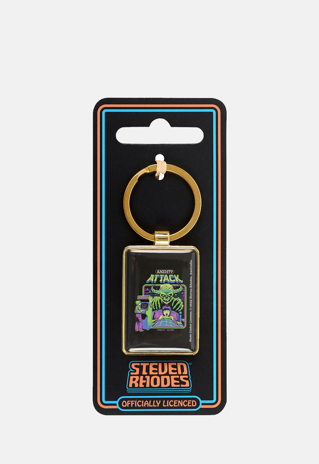 Anxiety Attack Keyring
