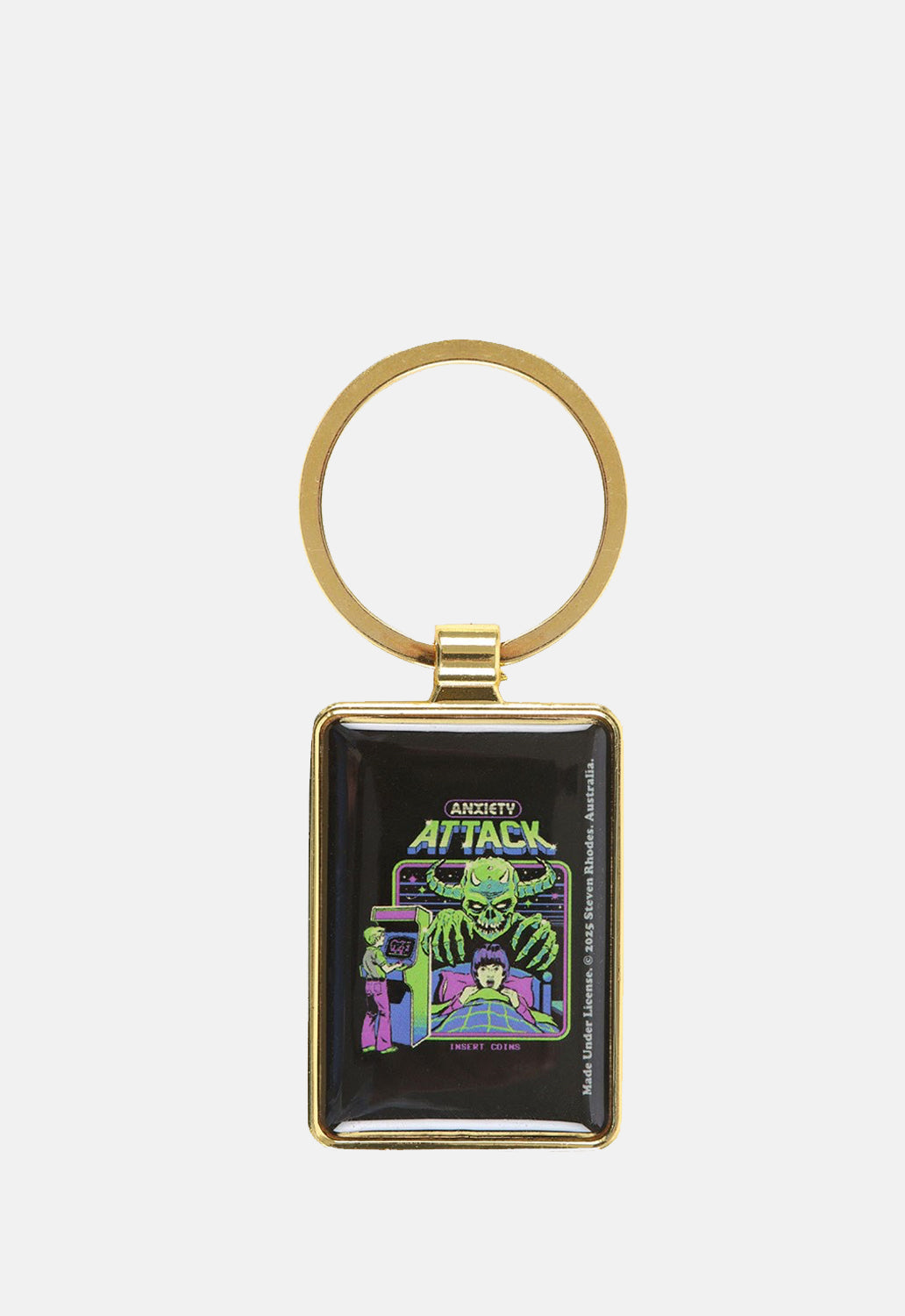Anxiety Attack Keyring