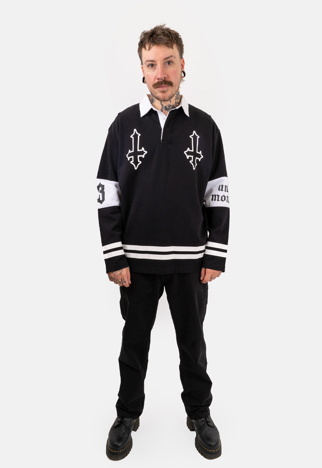 Aster Graphic Rugby Polo