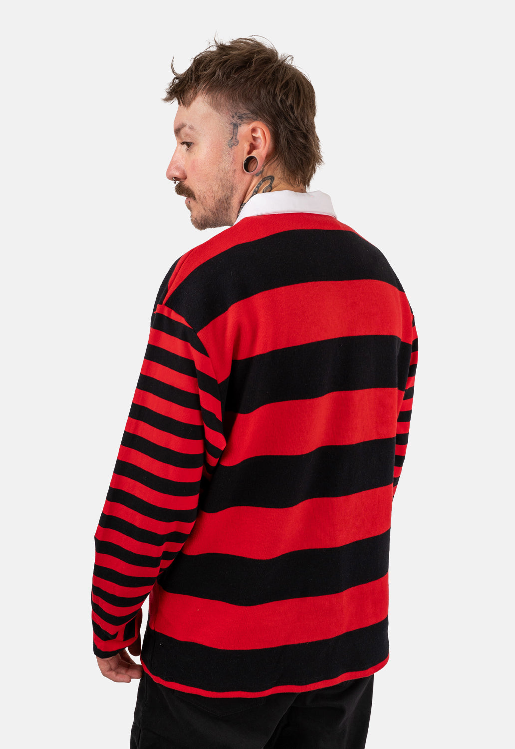Aster Striped Rugby Polo