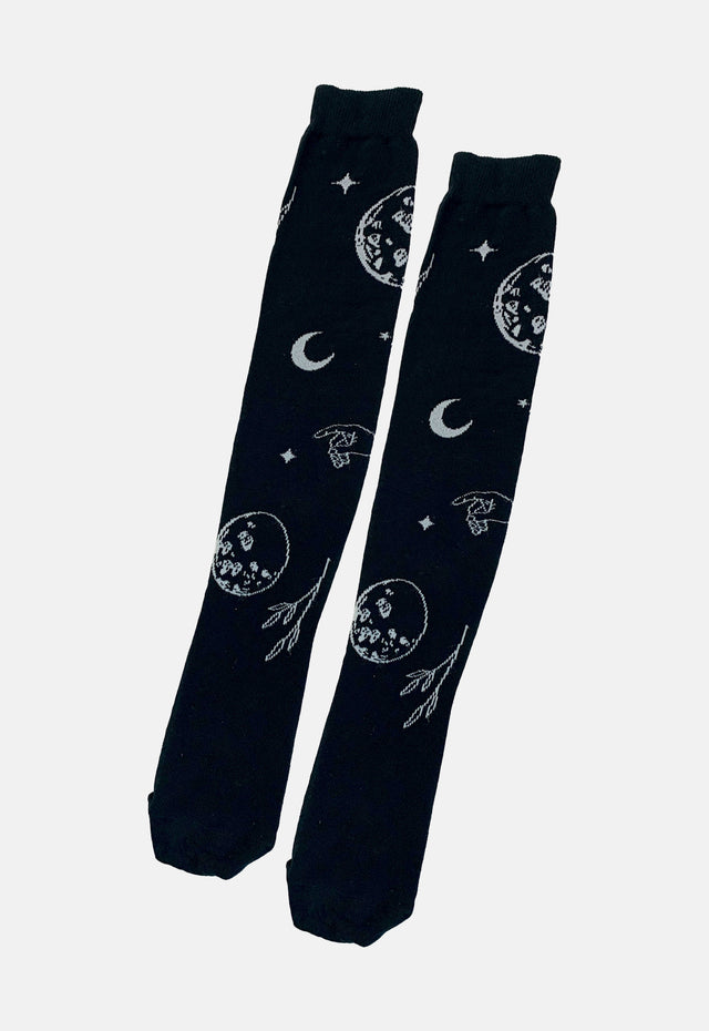 Astrology Over The Knee Socks