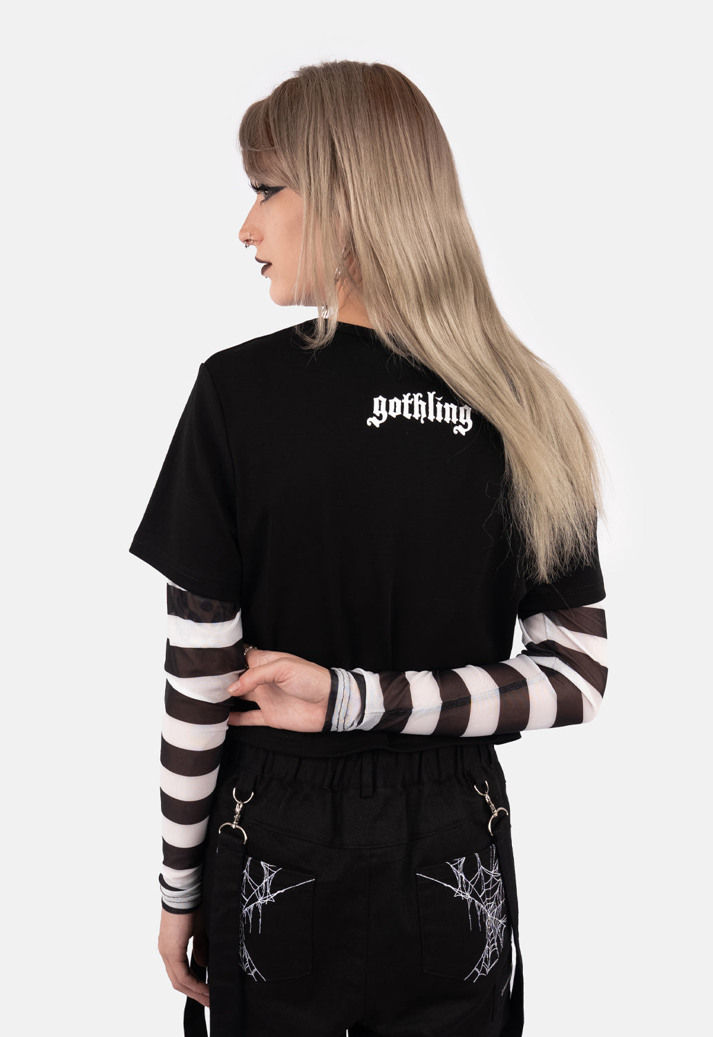 Avril Double Print Baby Tee