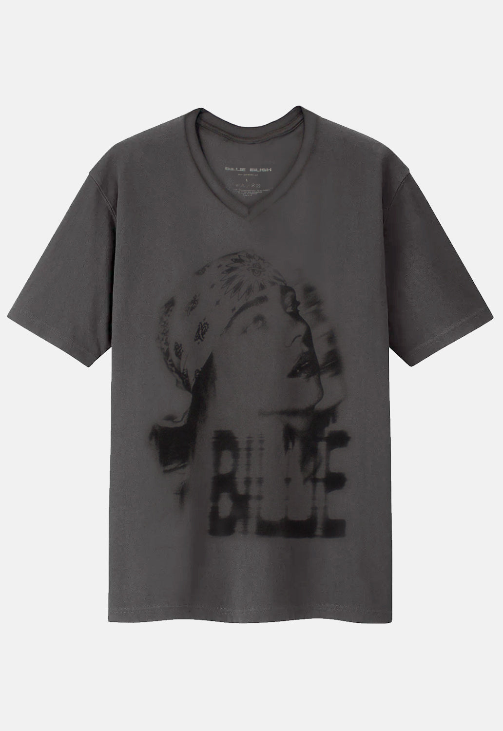 Tonal Bandana V-Neck T-Shirt