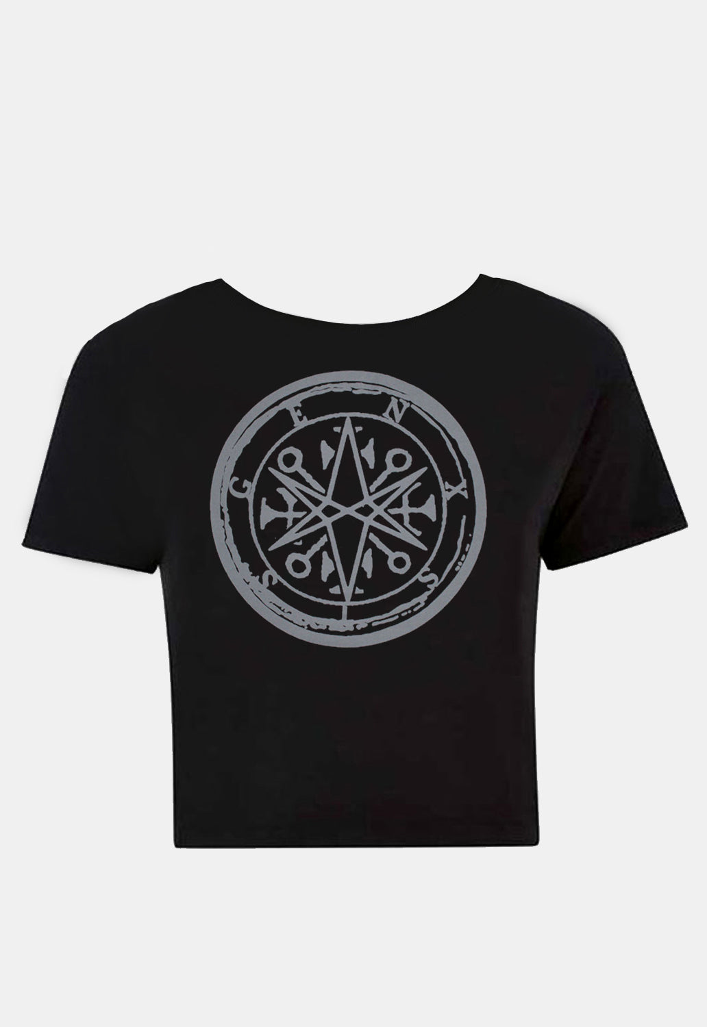 Metal Logo Genxsis Crop Top