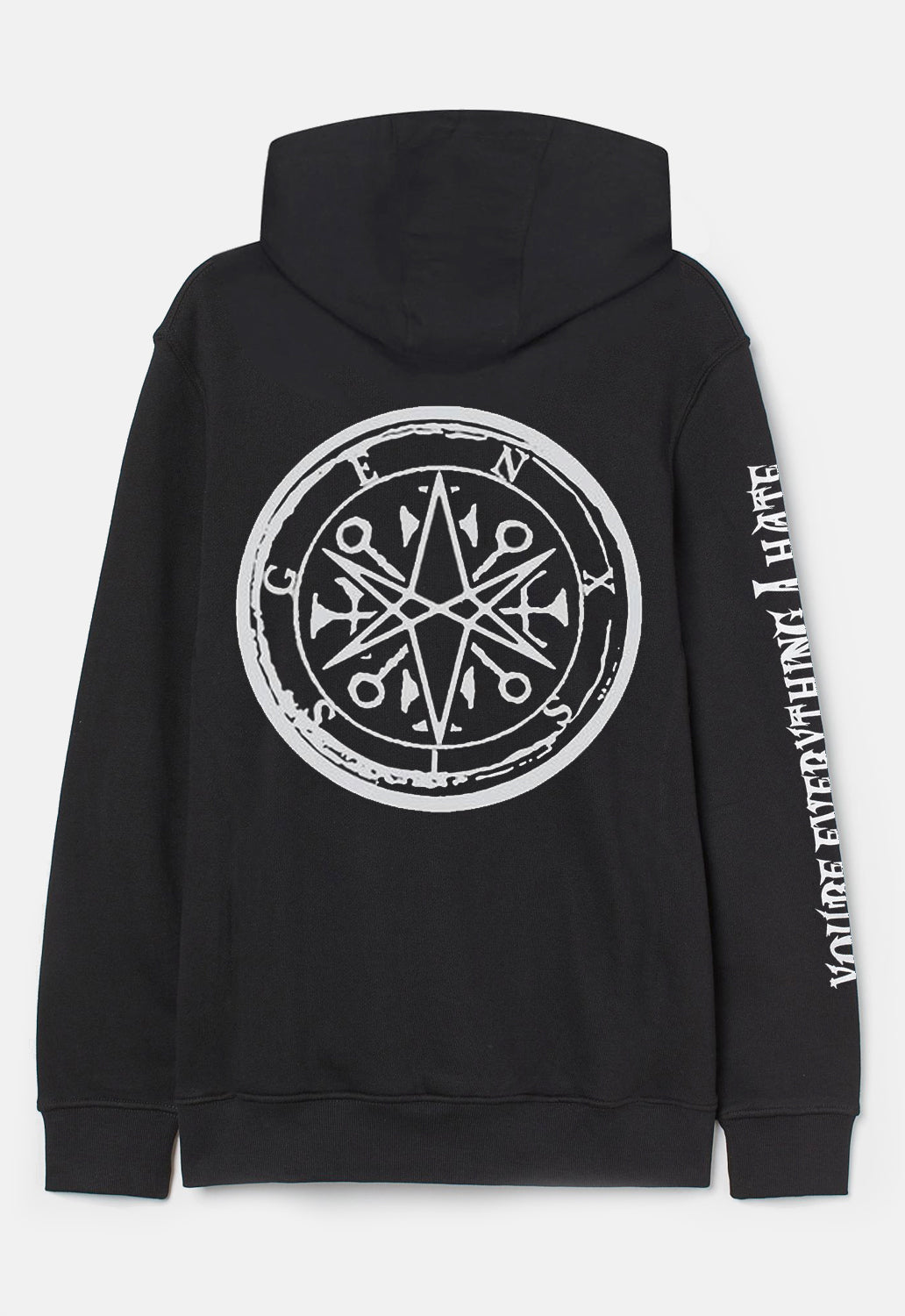 Metal Logo Genxsis Zip Hoodie
