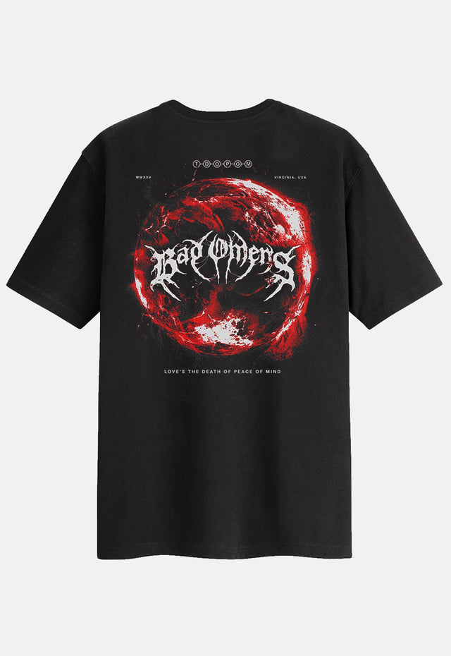 Dark Planet Back Print T-Shirt