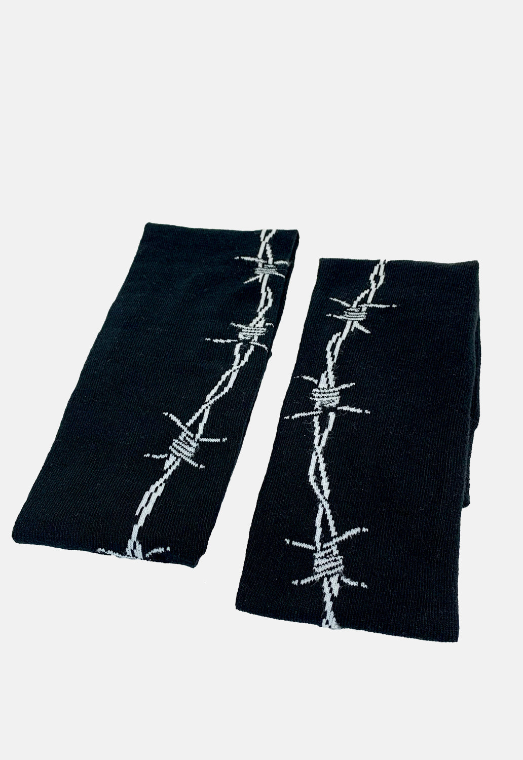 Barbed Wire Over The Knee Socks