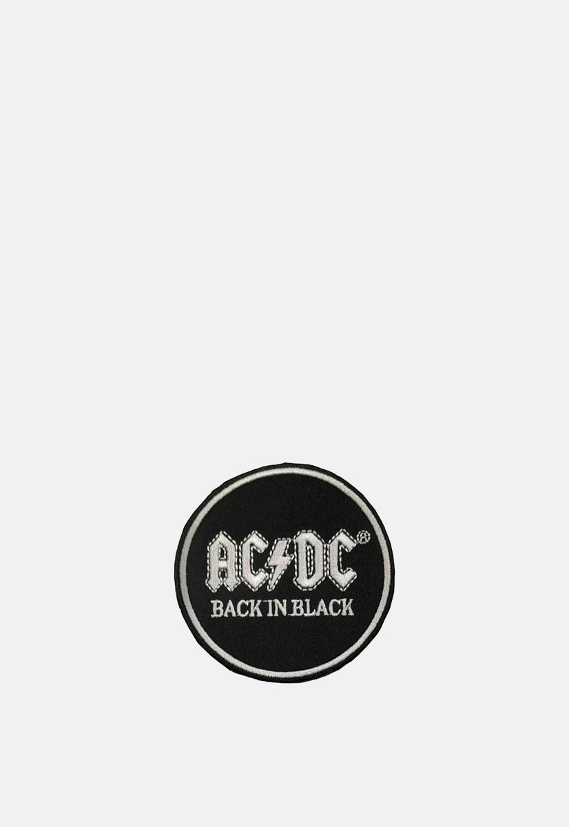 Back In Black Circle Patch – DMG SCY