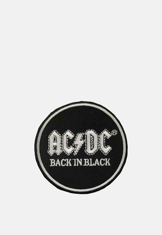 Back In Black Circle Patch