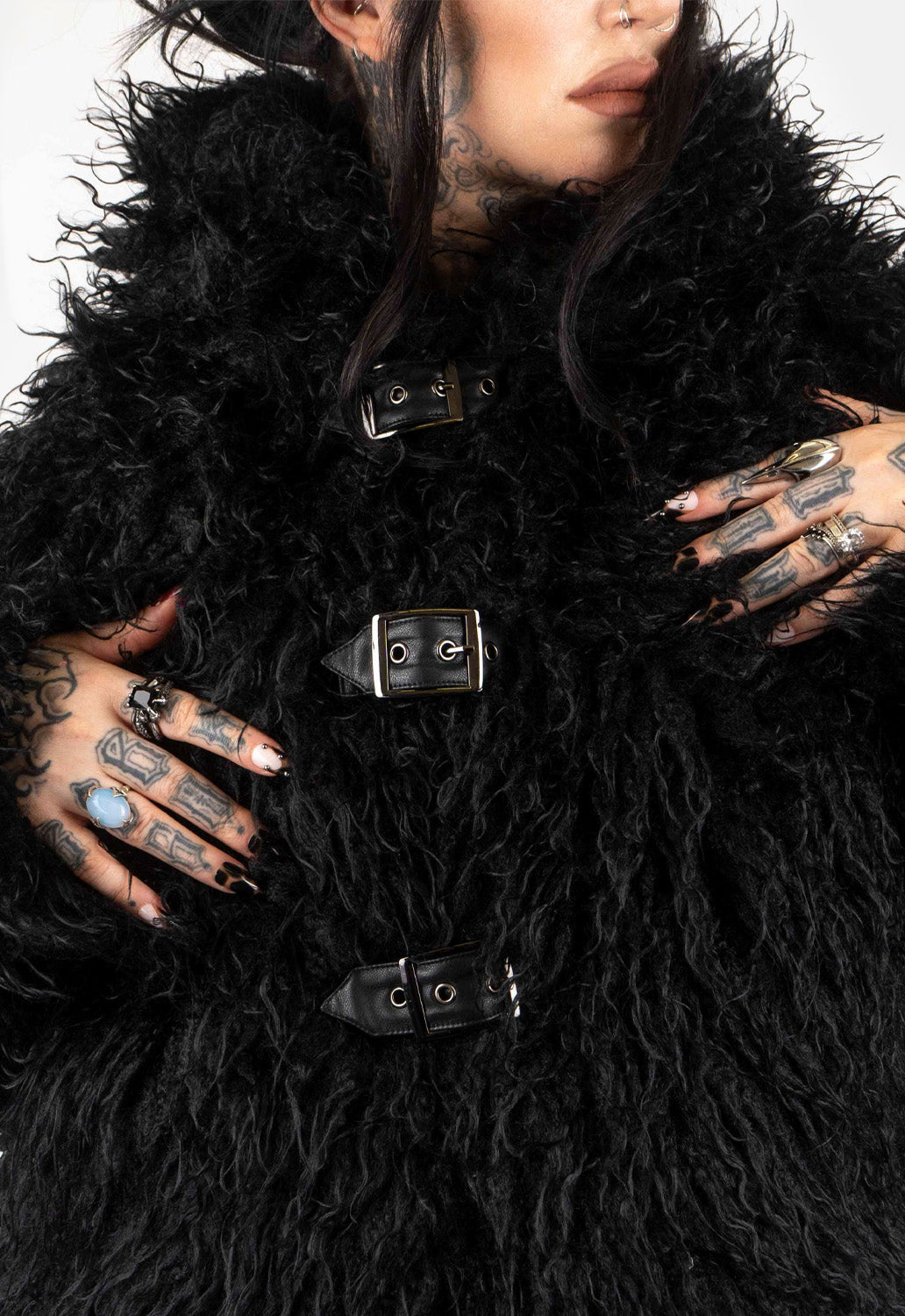 Blair Faux Fur Hooded Coat