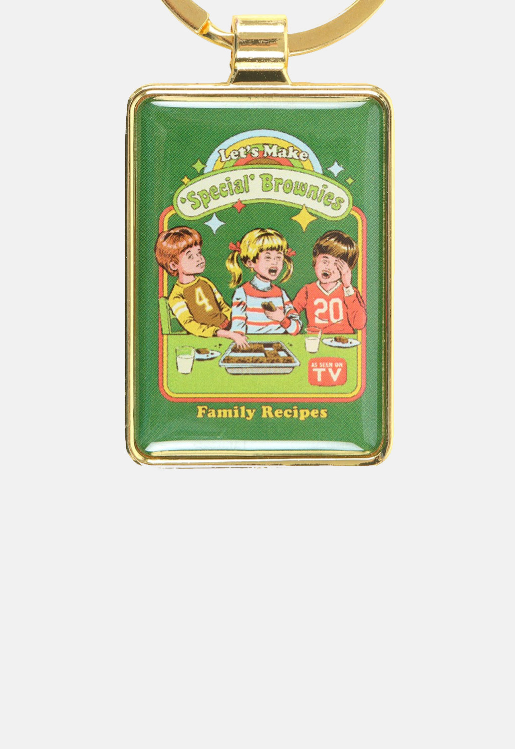 Special Brownies Keyring