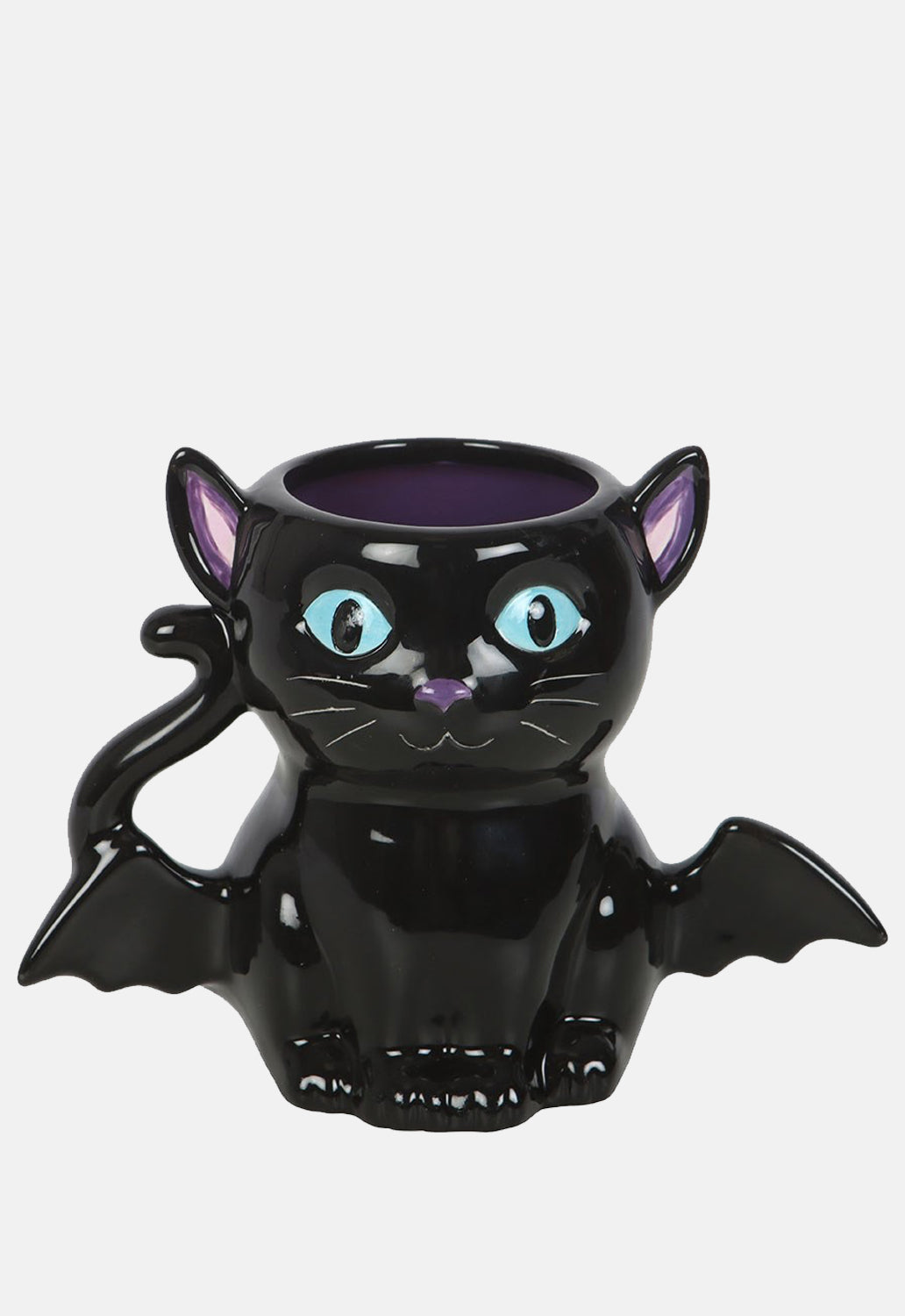 Cute & Creepy Bat Cat Mug