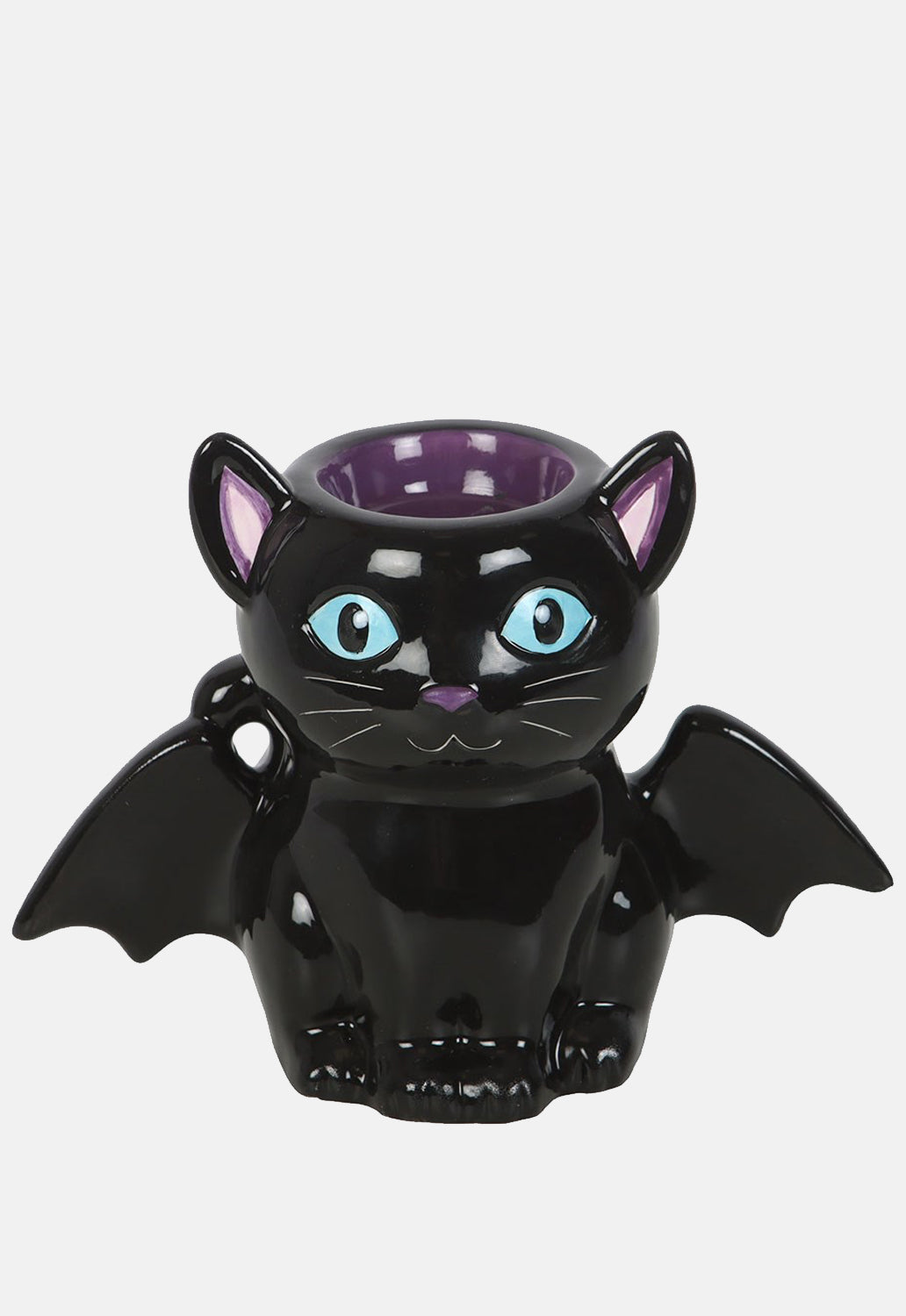 Cute & Creepy Bat Cat Oil Burner & Wax Warmer