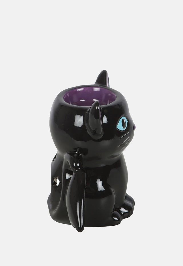 Cute & Creepy Bat Cat Oil Burner & Wax Warmer