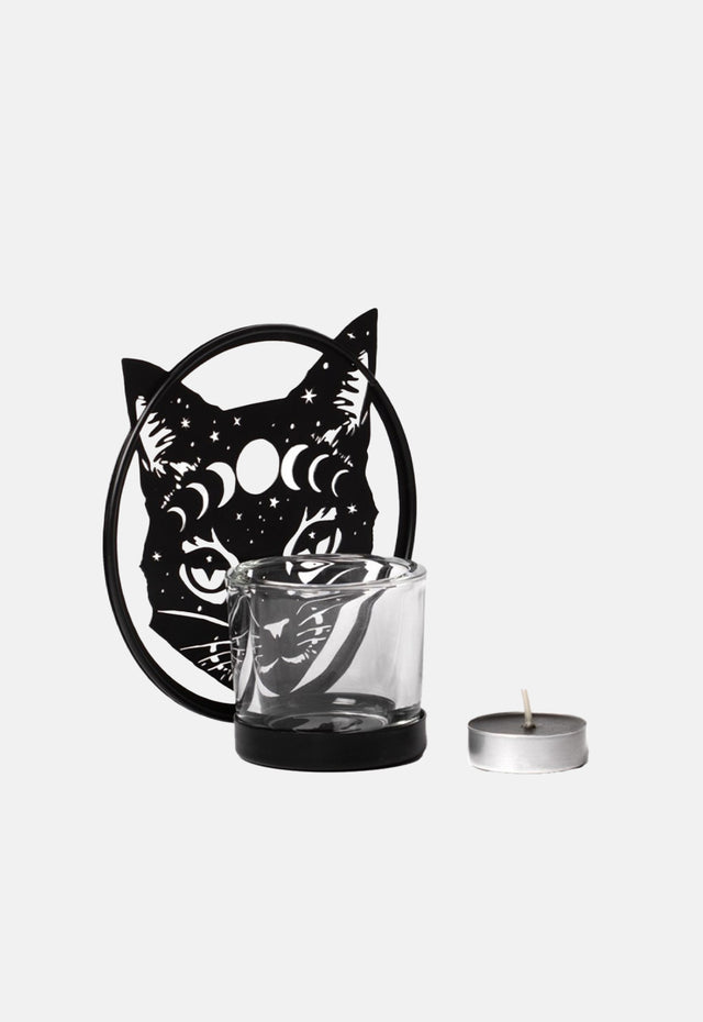 Celestial Cat T-Light Holder