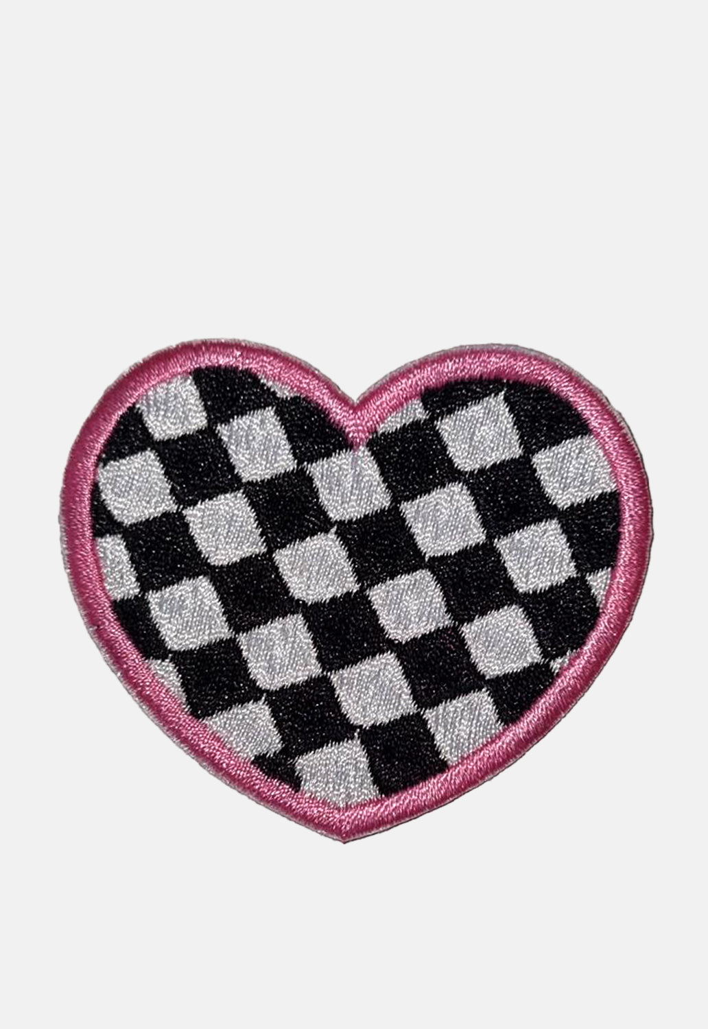 Checkerboard Heart Patch