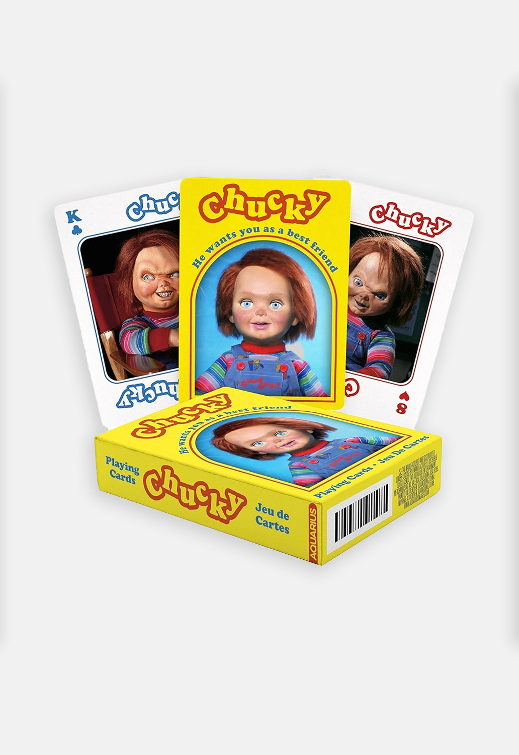 Chucky Playing Cards