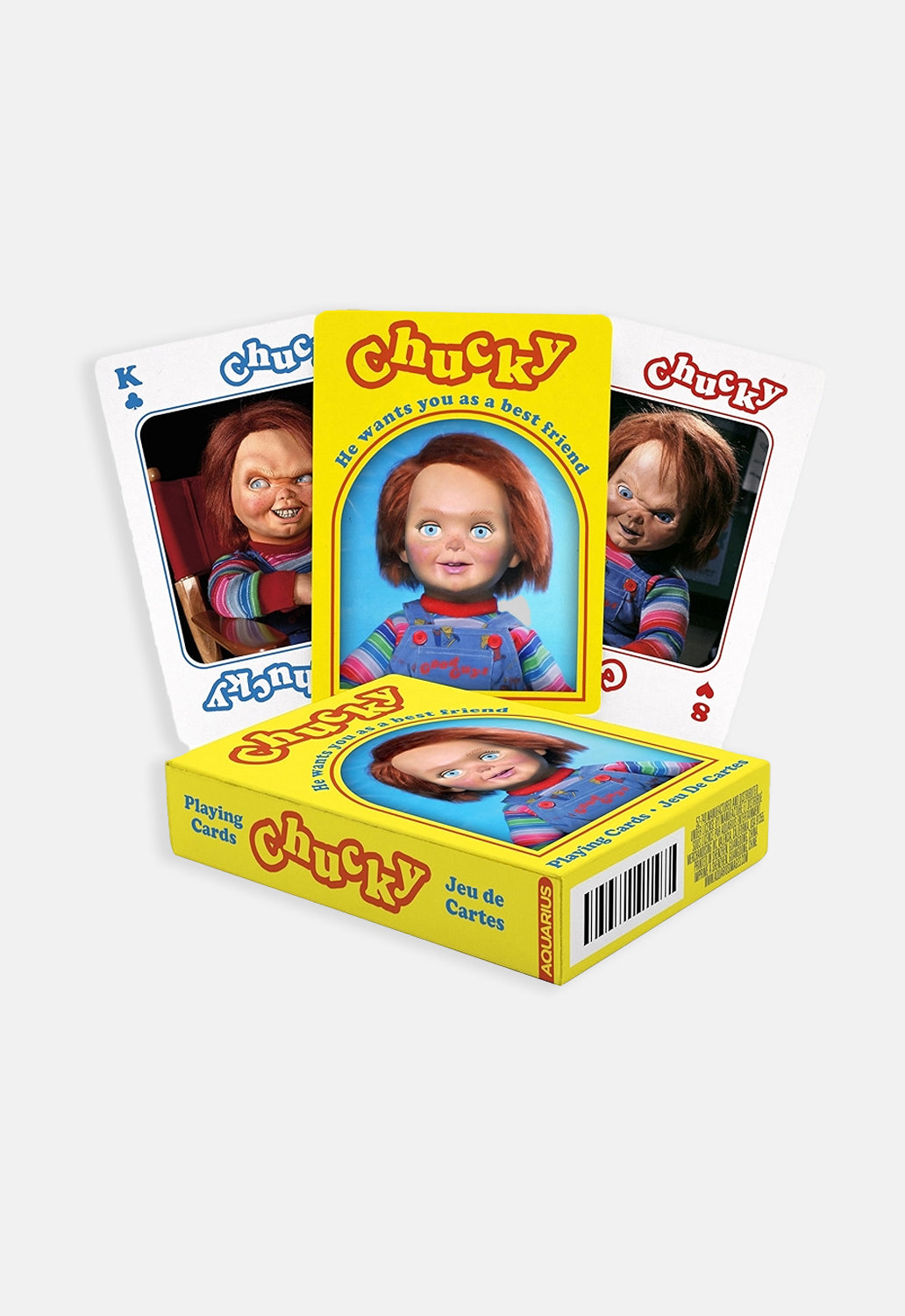 Chucky Playing Cards