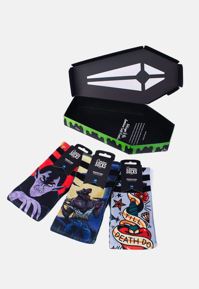 Coffin Giftbox Socks