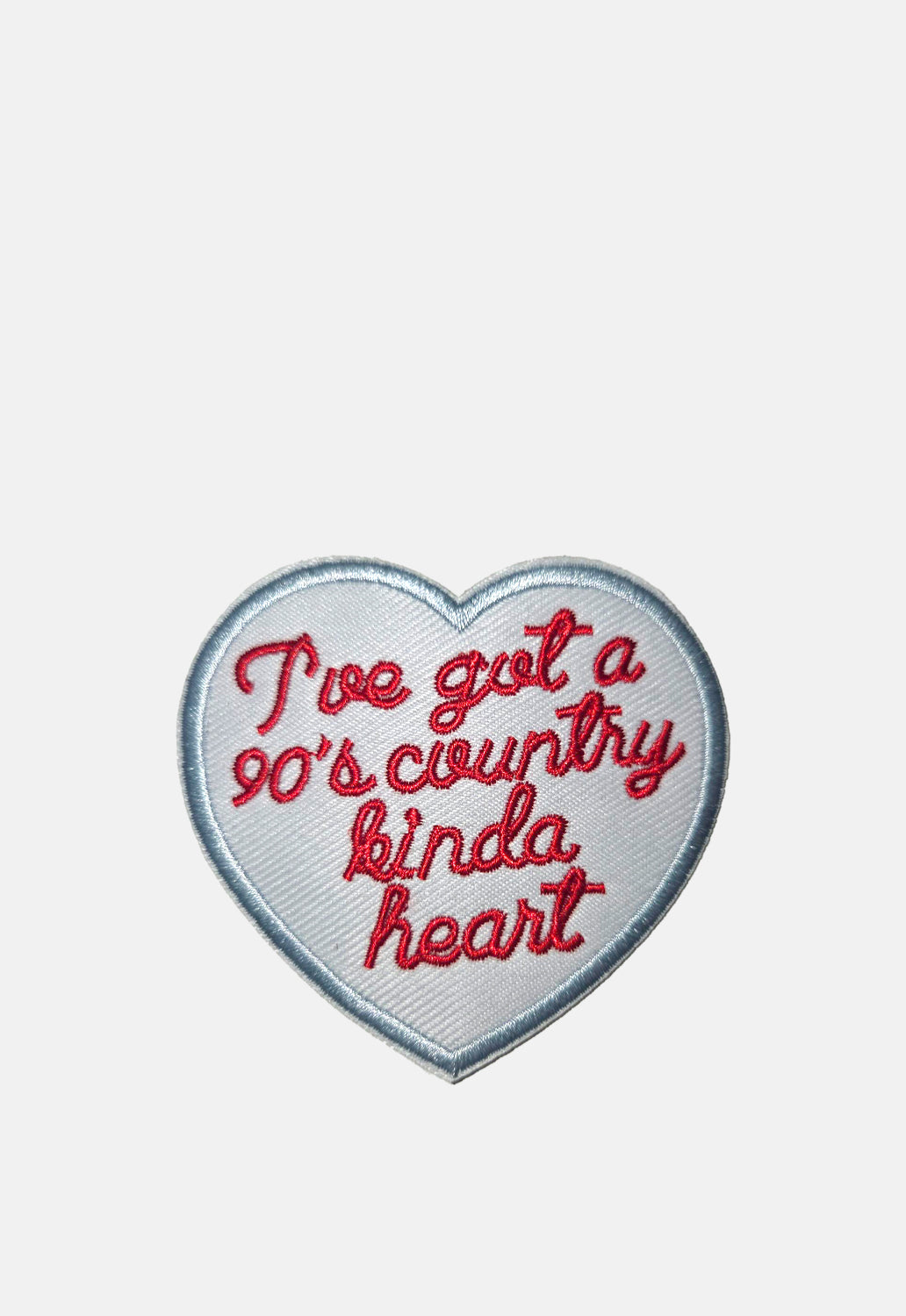 90s Country Heart Patch