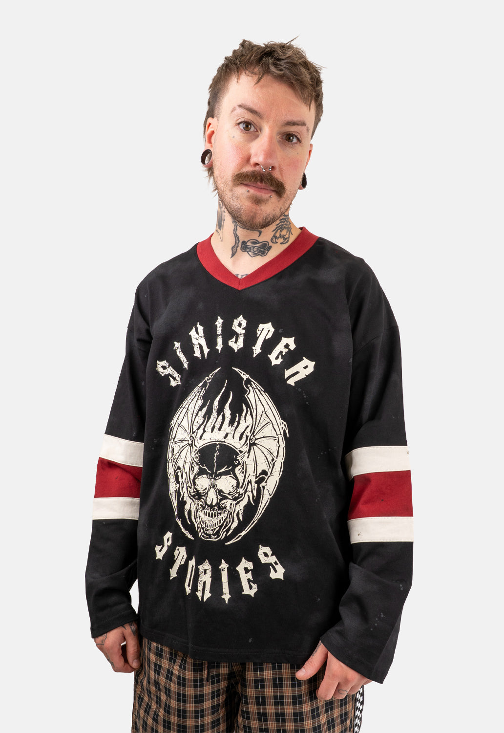 Damon Jersey Varsity Top