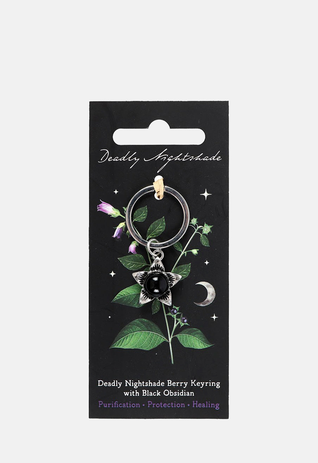 Deadly Nightshade Keyring