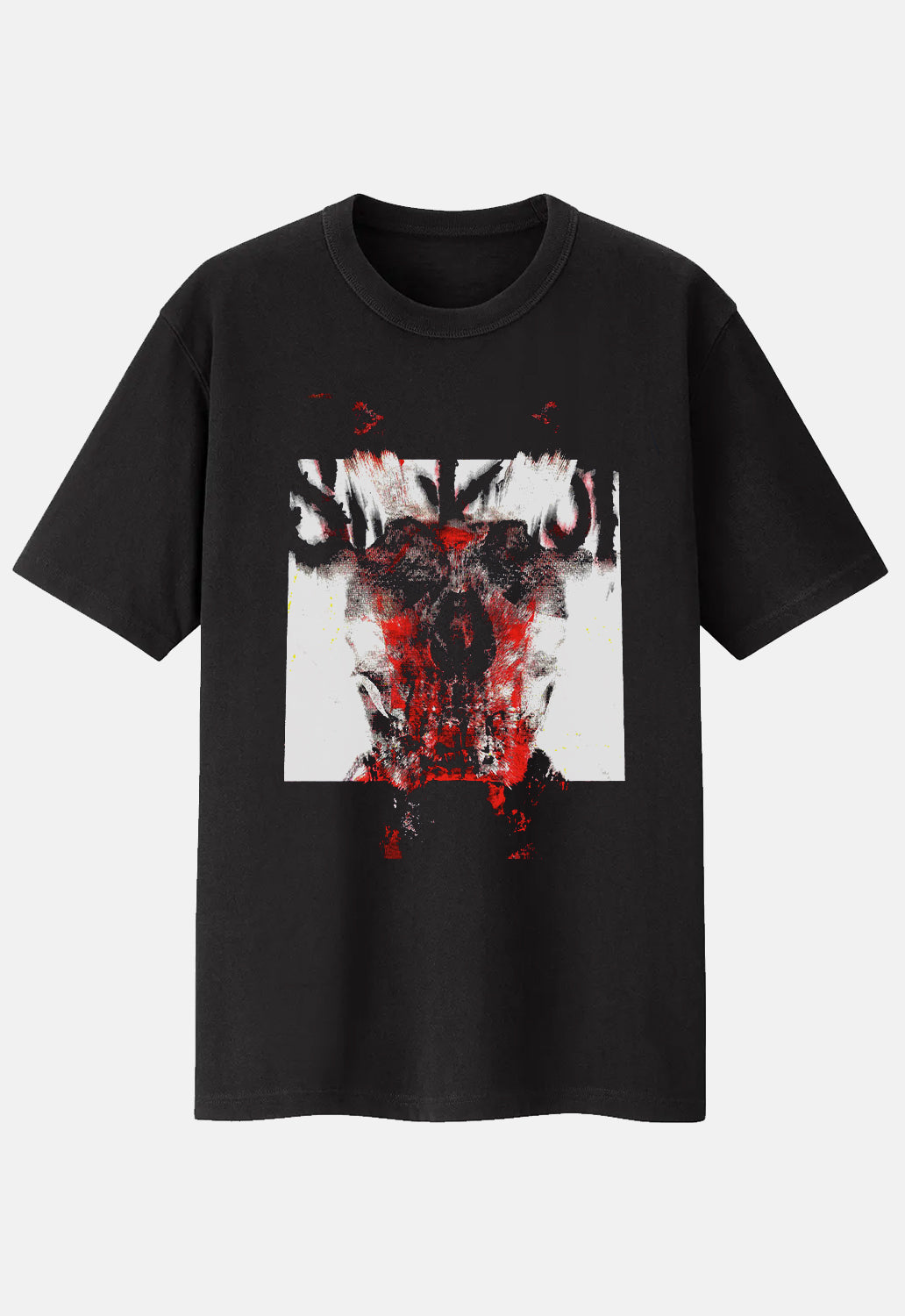 Devil Single Logo Blur (Back Print) T-Shirt