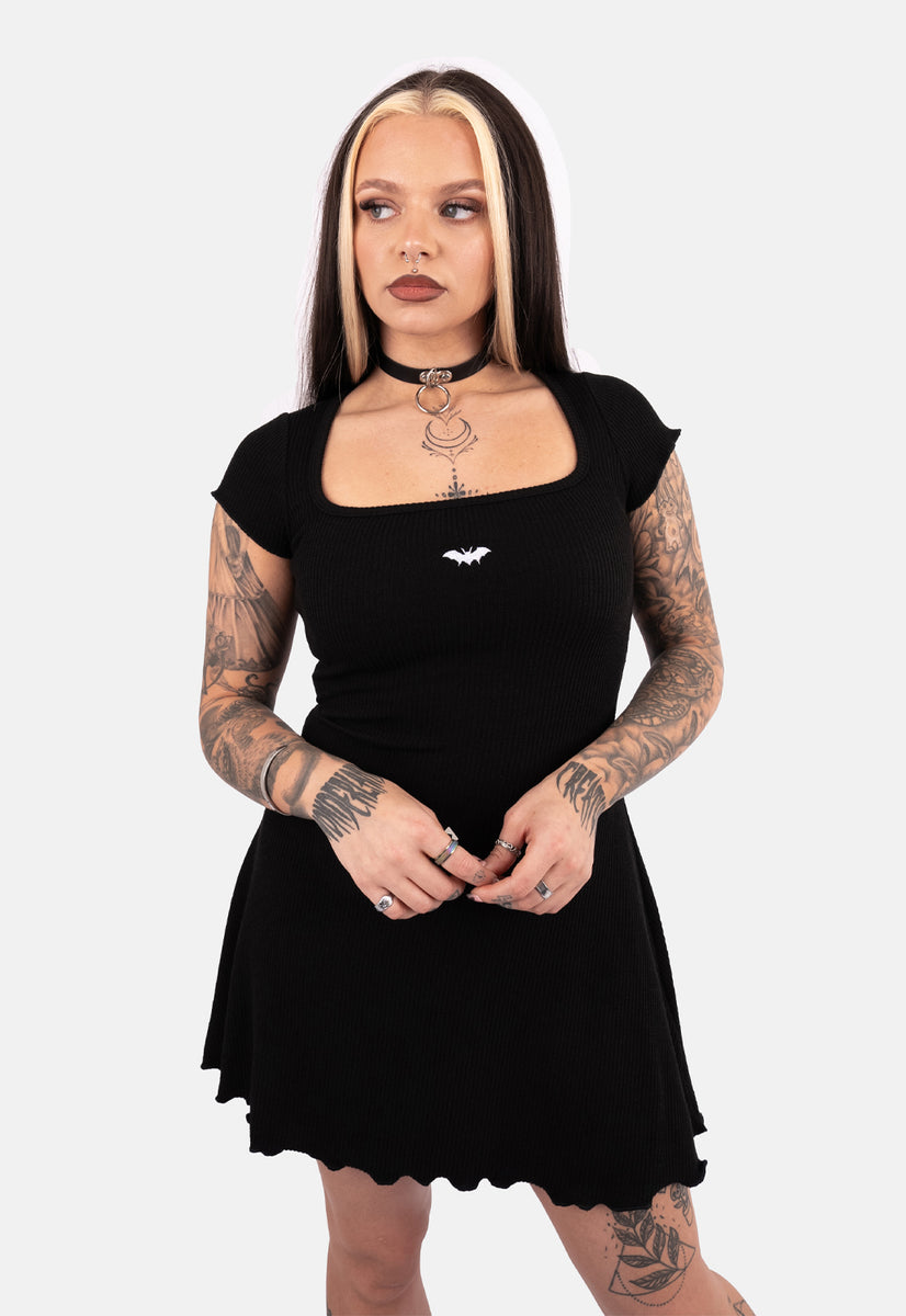 Drusilla Ribbed Mini Dress