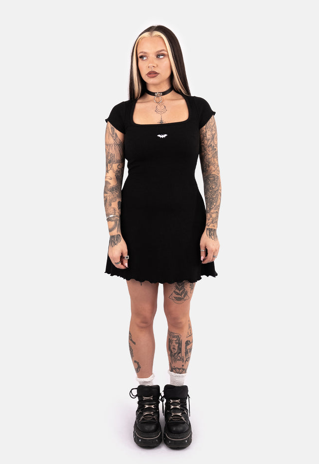Drusilla Ribbed Mini Dress