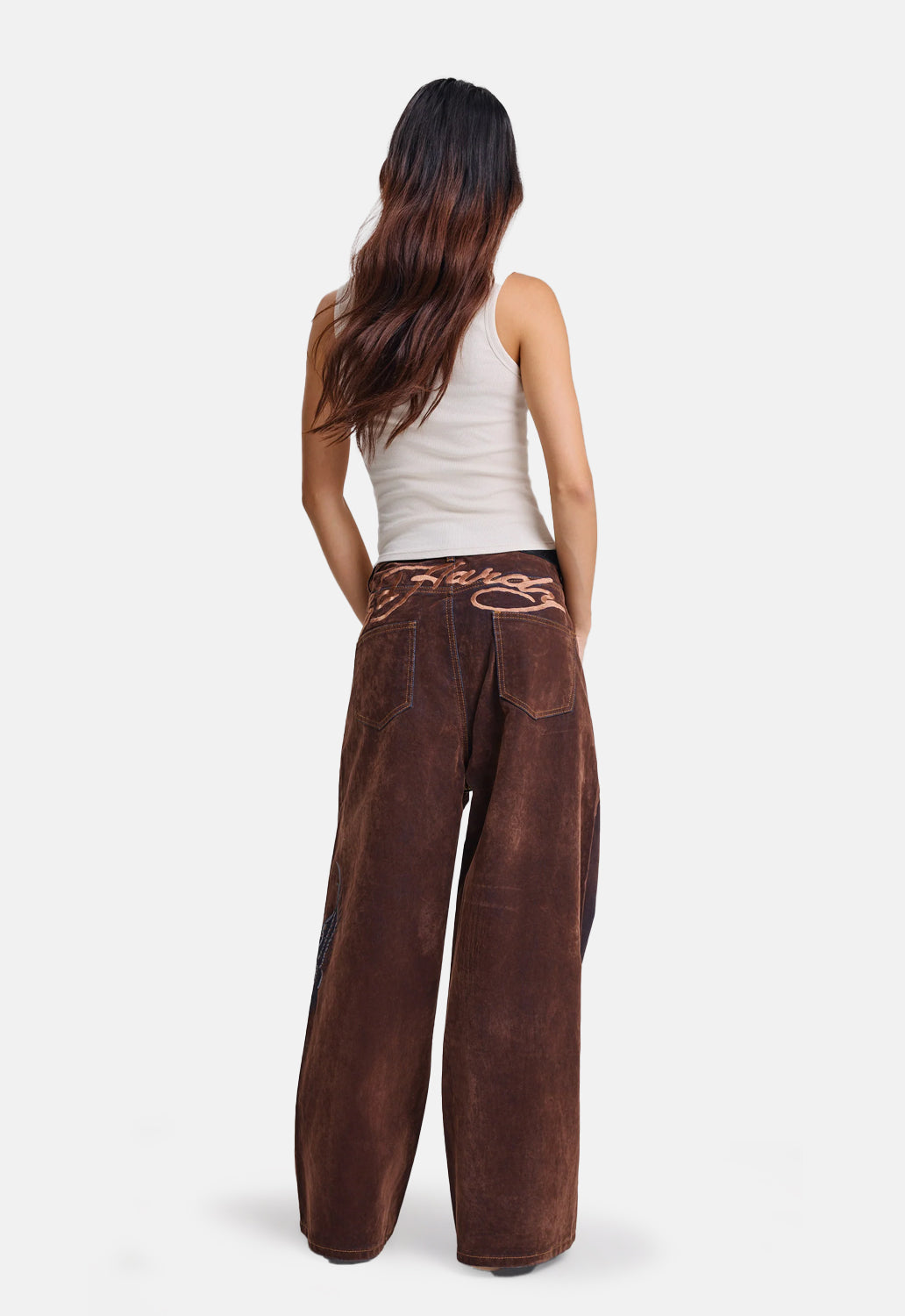 Signature Eagle Velvet Flocked Xxtra Jeans