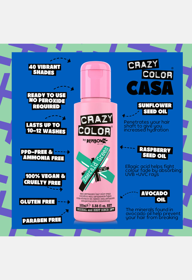 Emerald Green Hair Dye