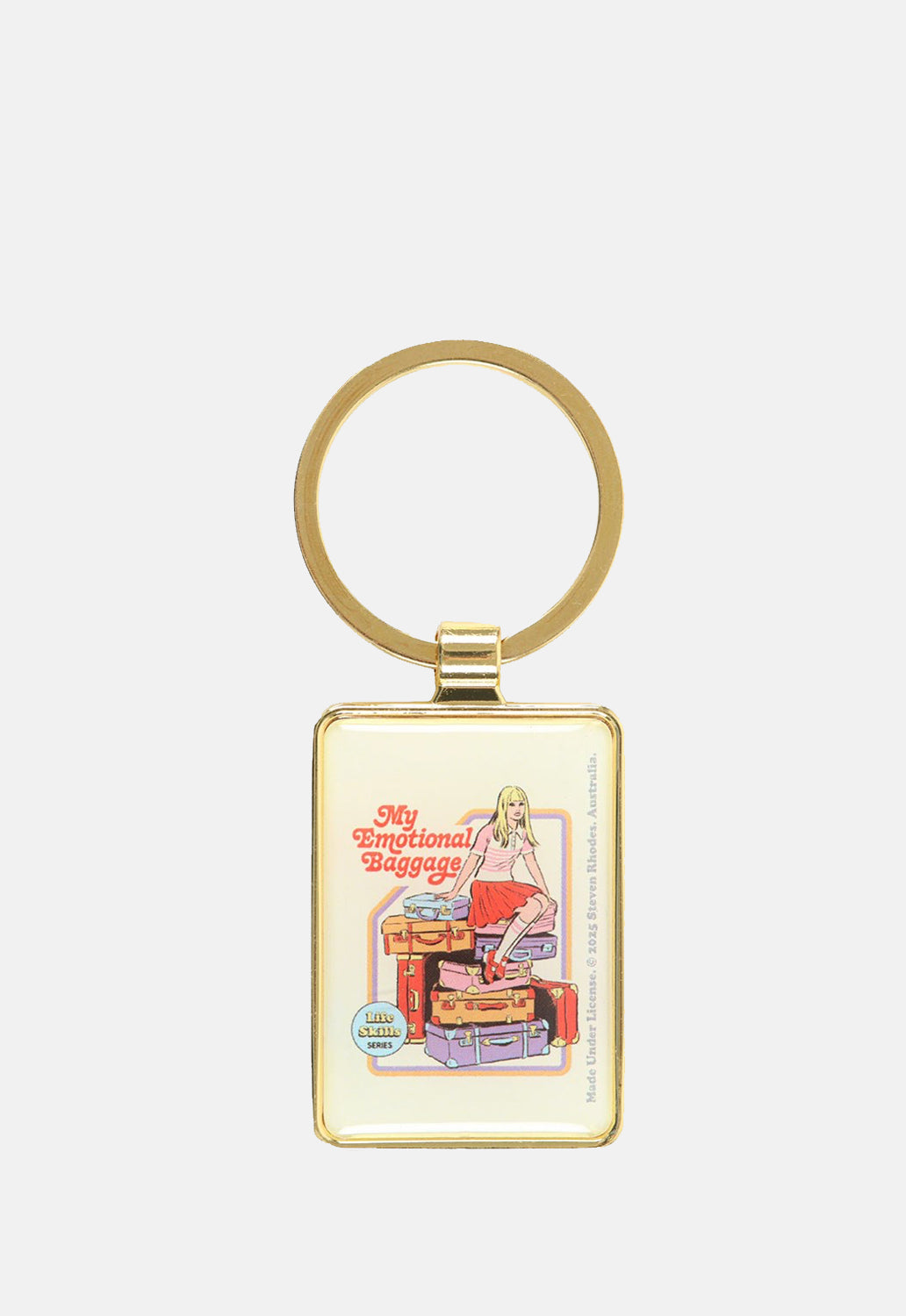 My Emotional Baggage Keyring