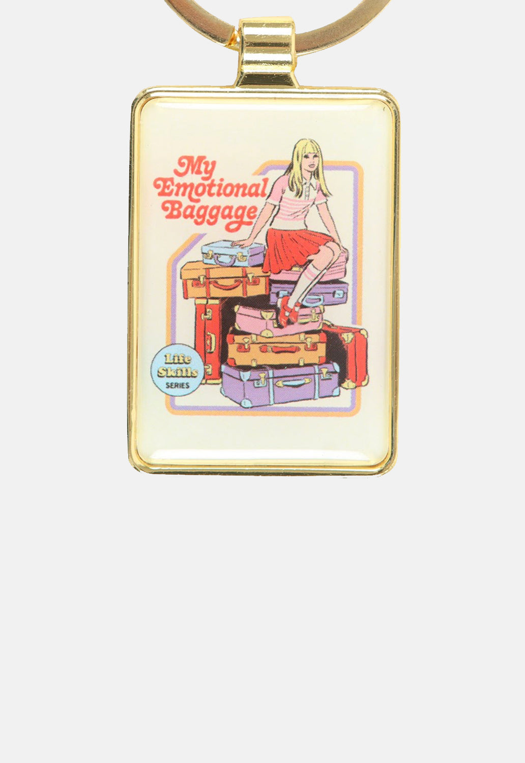 My Emotional Baggage Keyring