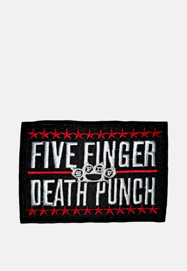 Knuckle Logo Stars Patch