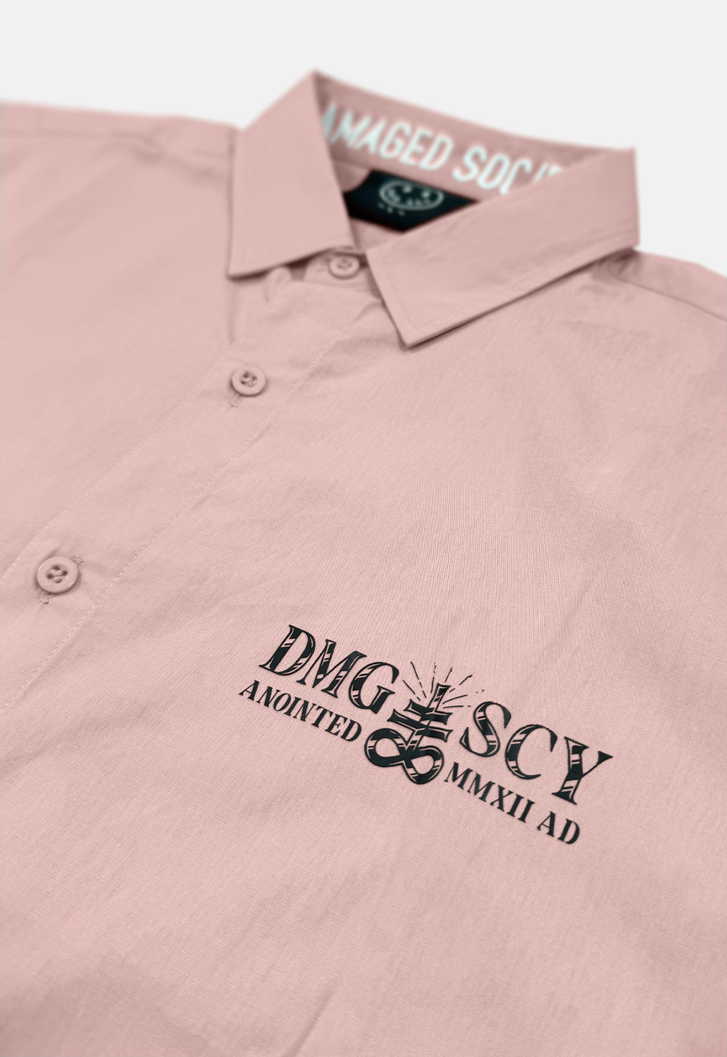 Folded Hands Short Sleeved Shirt
