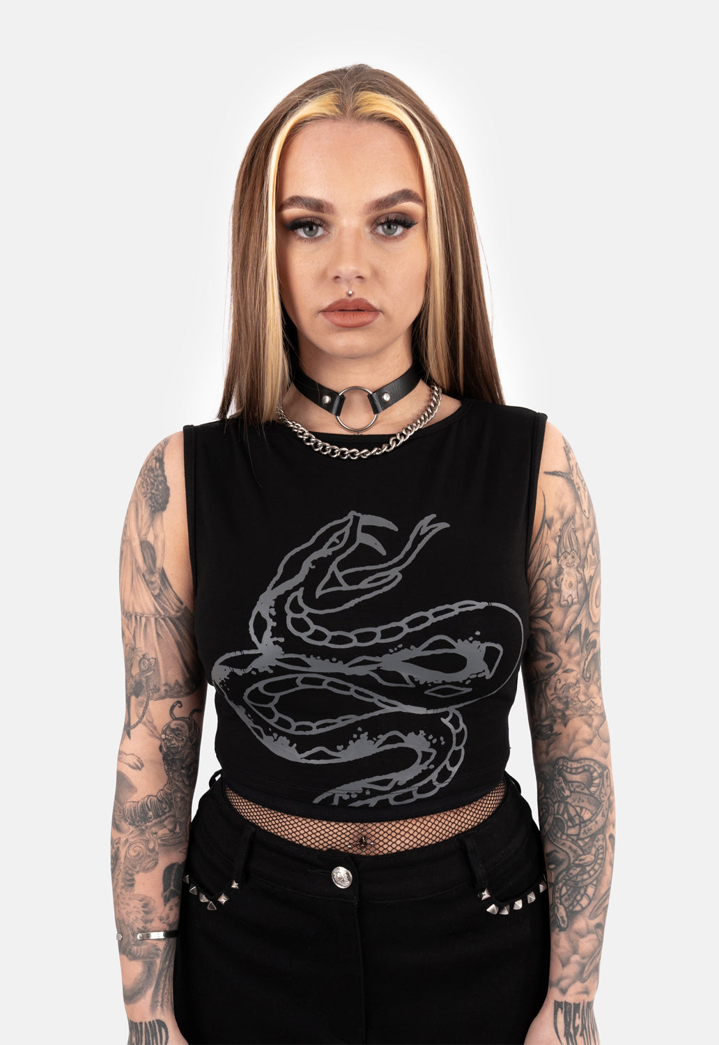 Frenchy Boat Neck Tank Top