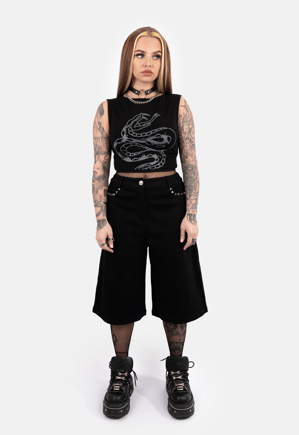 Frenchy Boat Neck Tank Top