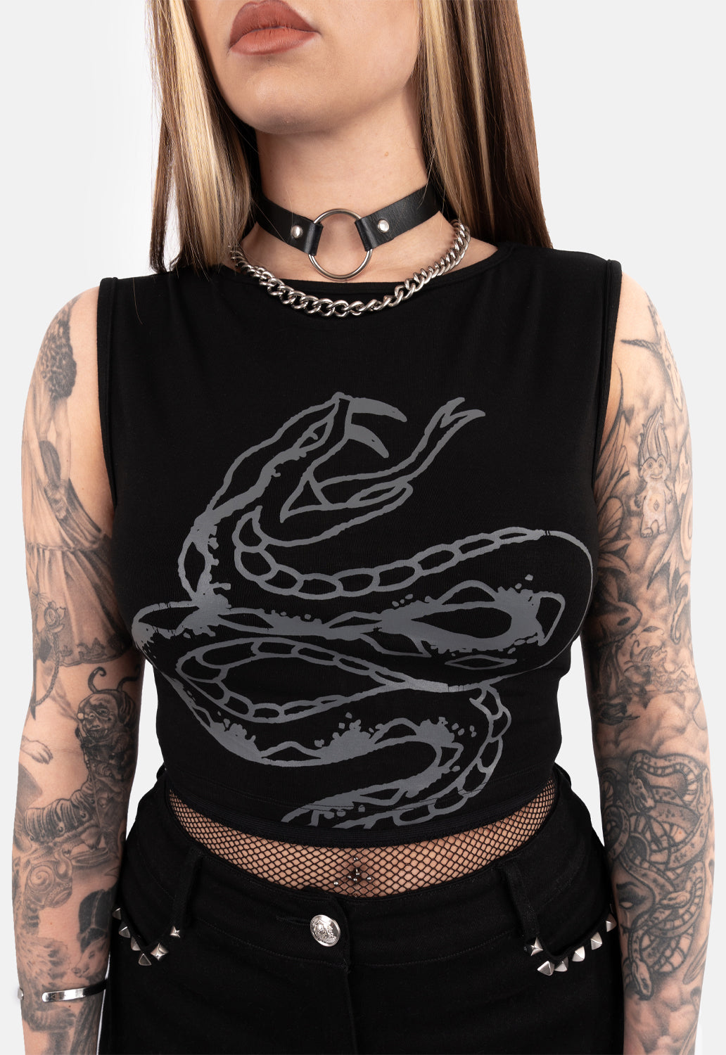 Frenchy Boat Neck Tank Top