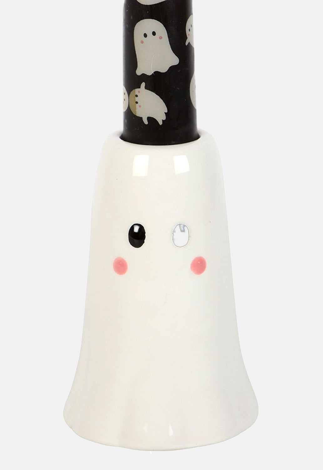 Ghost Taper Candle & Holder