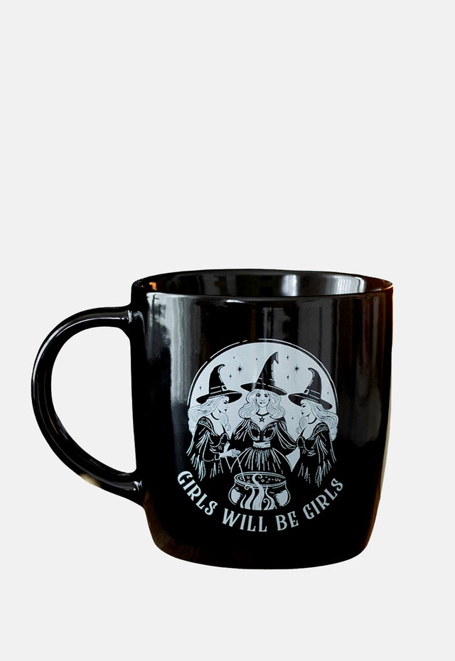 Girls Will Be Girls Witchy Mug