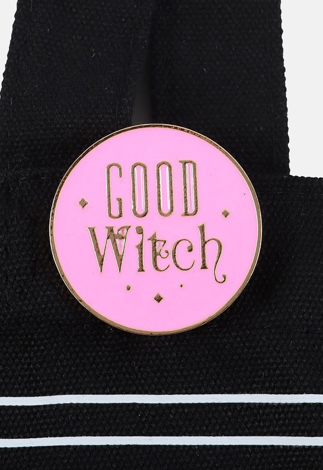 Good Witch Pin Badge Tote Bag