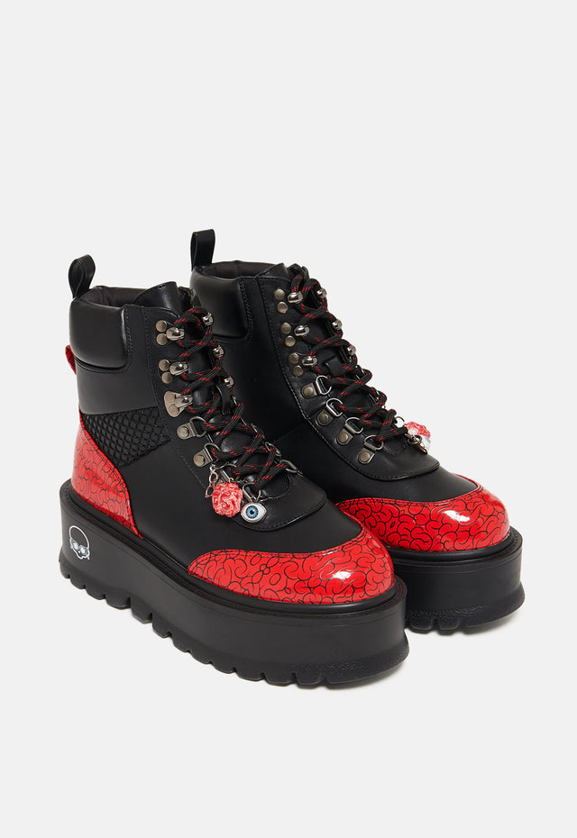 Ghoulia Yelps Gore-Geous Platform Boots