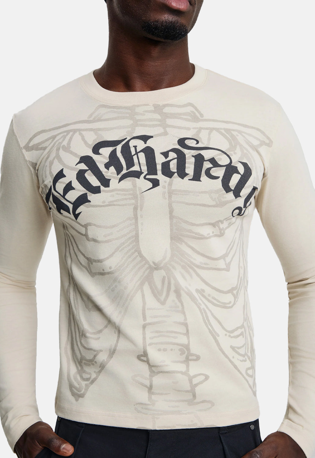 Gothic Skeleton Long Sleeved Top