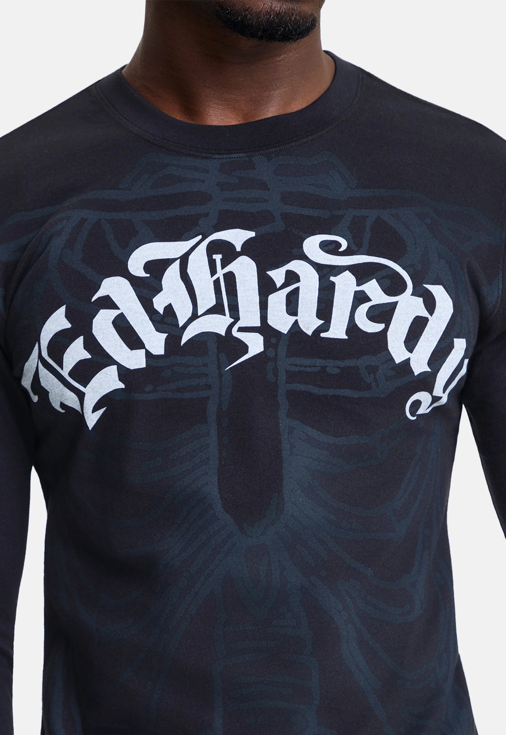 Gothic Skeleton Long Sleeved Top