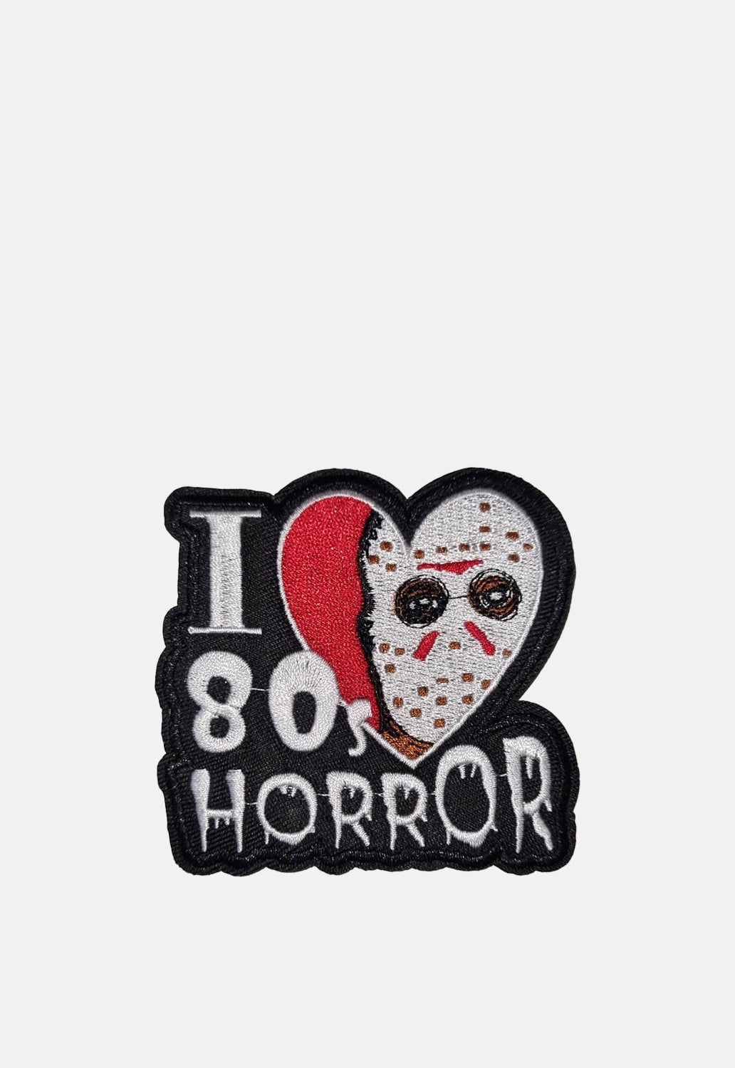 I Love 80s Horror Patch