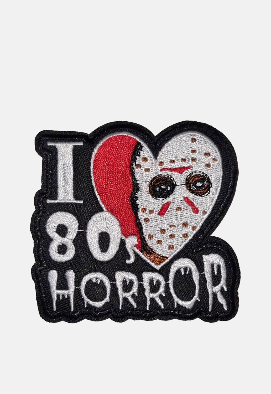 I Love 80s Horror Patch