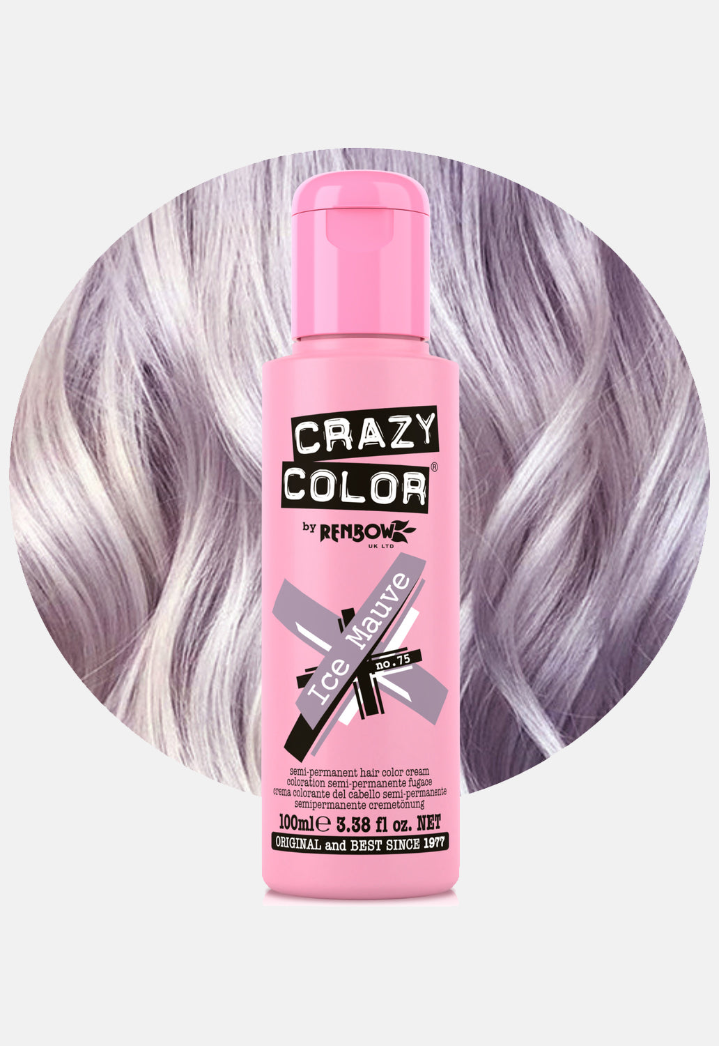 Ice Mauve Hair Dye