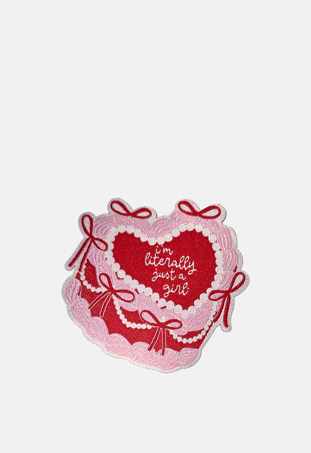 Just A Girl Cake Patch